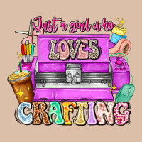 Just A Girl Who Loves Crafting Urban Heavy Tee | Teevron