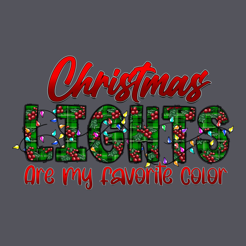Festive Christmas Lights Text Art Vintage Hoodie by CowhideDigitalArt | Teevron
