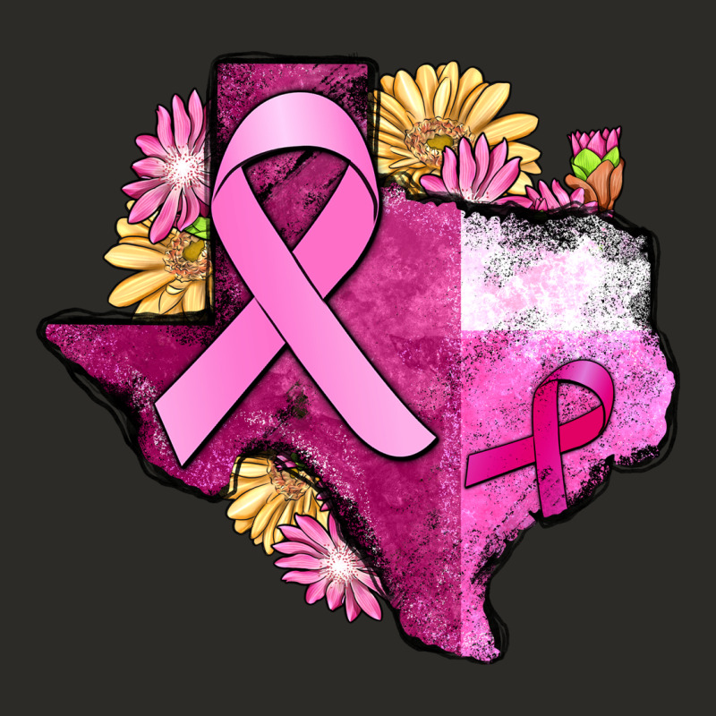 Texas Cancer Awareness Map Heavy Core Tee by FaDigitalArtStudio | Teevron