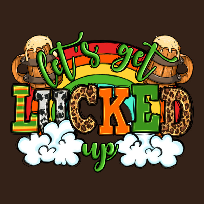 Let's Get Lucked Up St. Patrick's Day Heavy Core Tee by OliviaCreatesArt | Teevron
