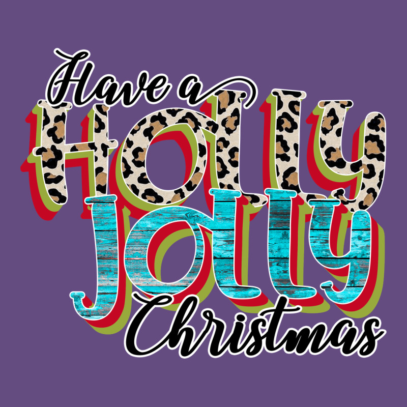 Have A Holly Jolly Christmas Vintage Hoodie by CowhideDigitalArt | Teevron