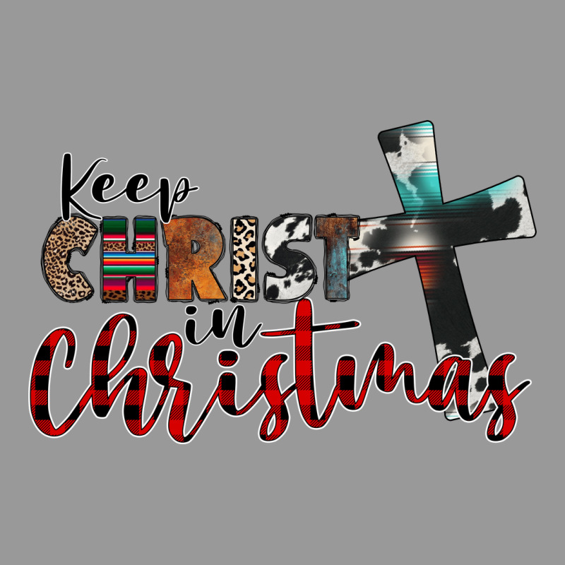 Keep Christ In Christmas Vintage Hoodie by CowhideDigitalArt | Teevron