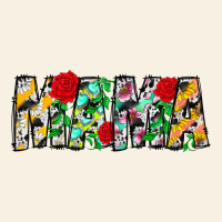 Floral Animal Print Mama Vintage Tee | Teevron