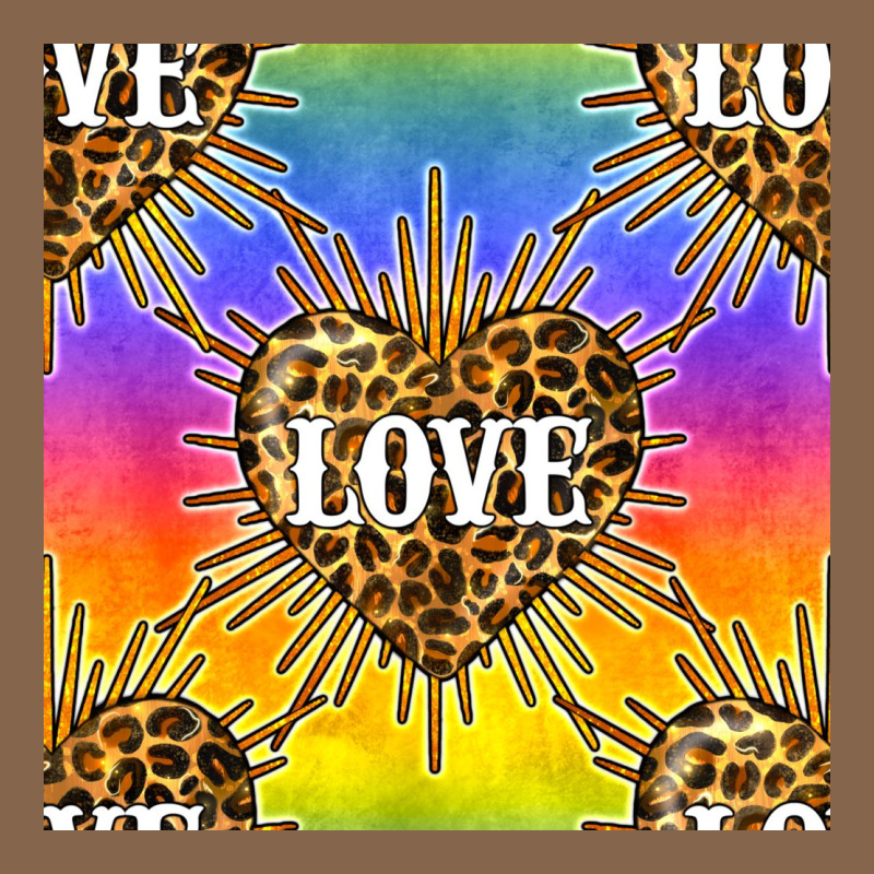 Pride Lgbtq Leopard Love Heart Seamless Pattern Premium Tee by BundleAndBundleShop | Teevron
