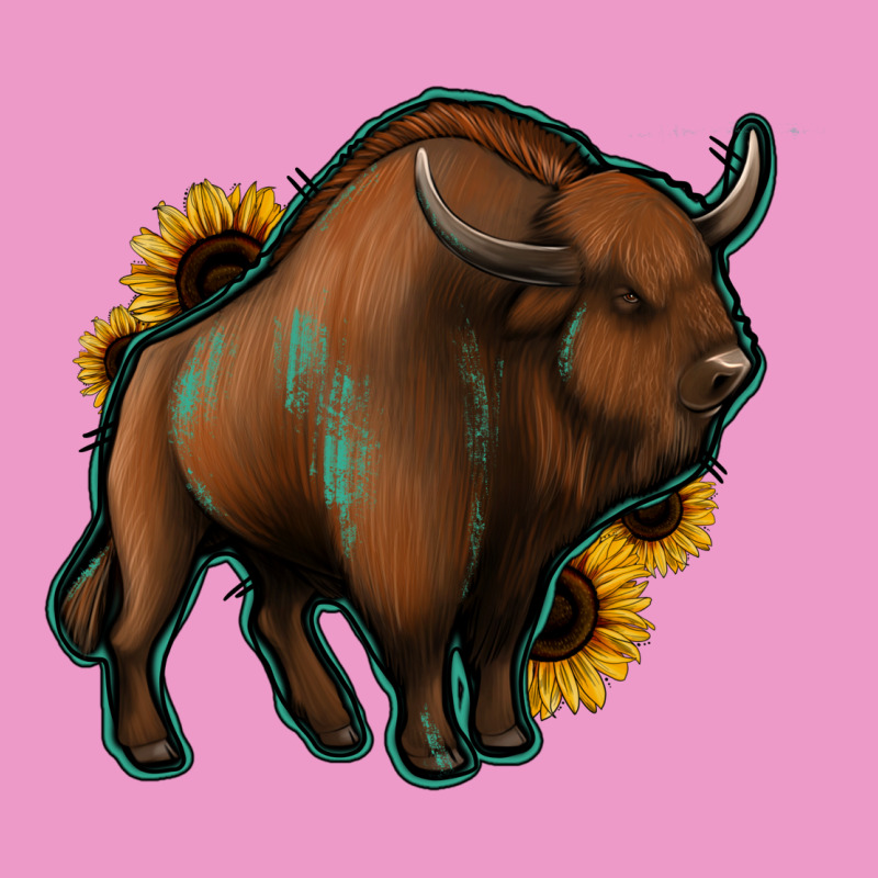 Western  Bison Urban Hoodie by Jasminsmagicworld | Teevron