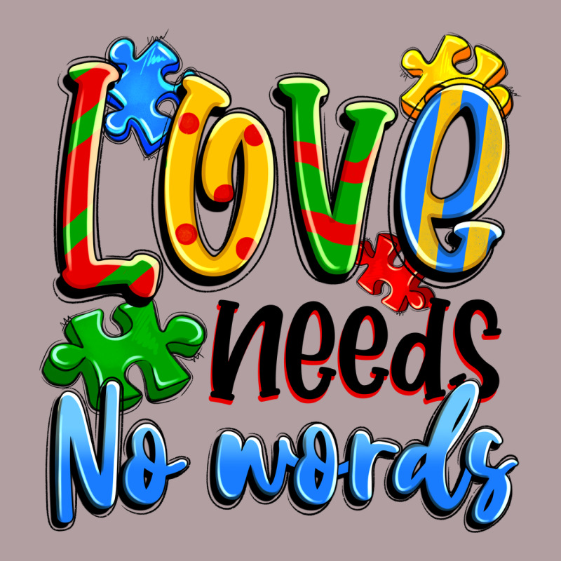 Love Needs No Words Vintage Hoodie by Artiststas | Teevron