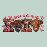 Xoxo Highland Cows Zipper Hoodie | Teevron