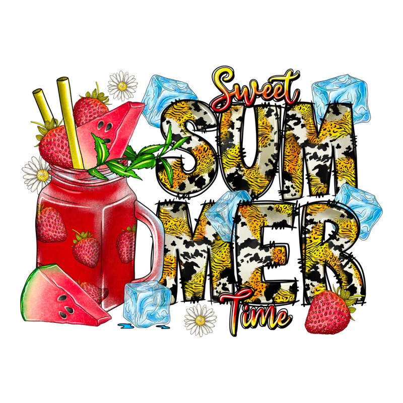Sweet Summer Time Urban Heavy Tee by CowhideDigitalArt | Teevron