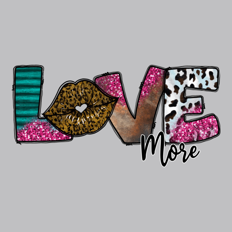 Love More Long Sleeve Tee by SublimationCraftShop | Teevron