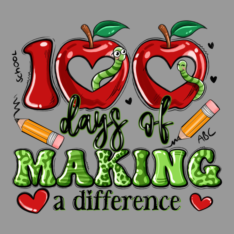 100 Days Of Making A Difference Vintage Hoodie by Artiststas | Teevron