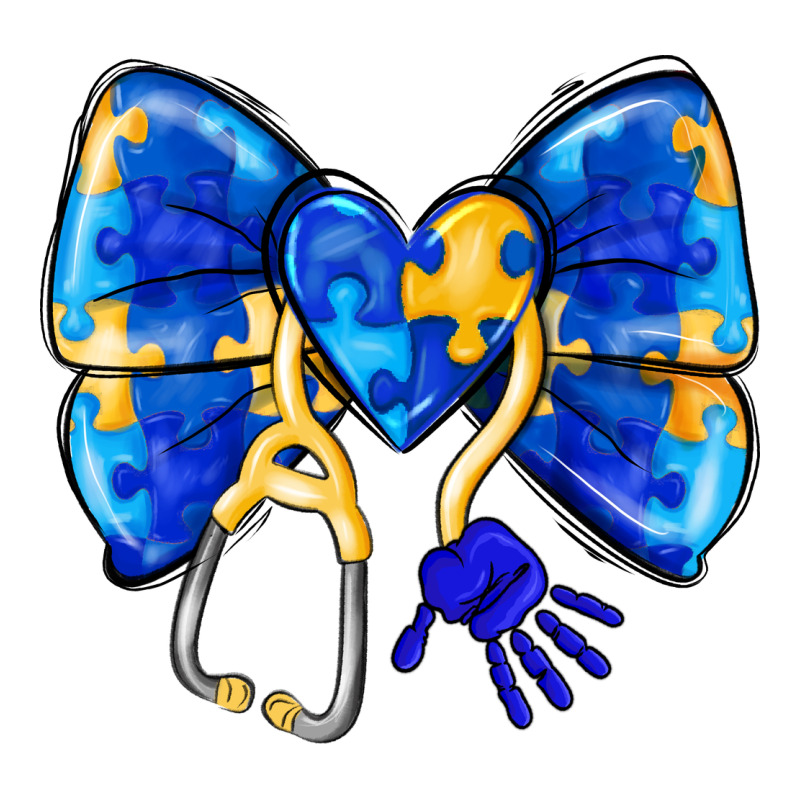 Down Syndrome Ribbon Ladies Tee by CowhideDigitalArt | Teevron