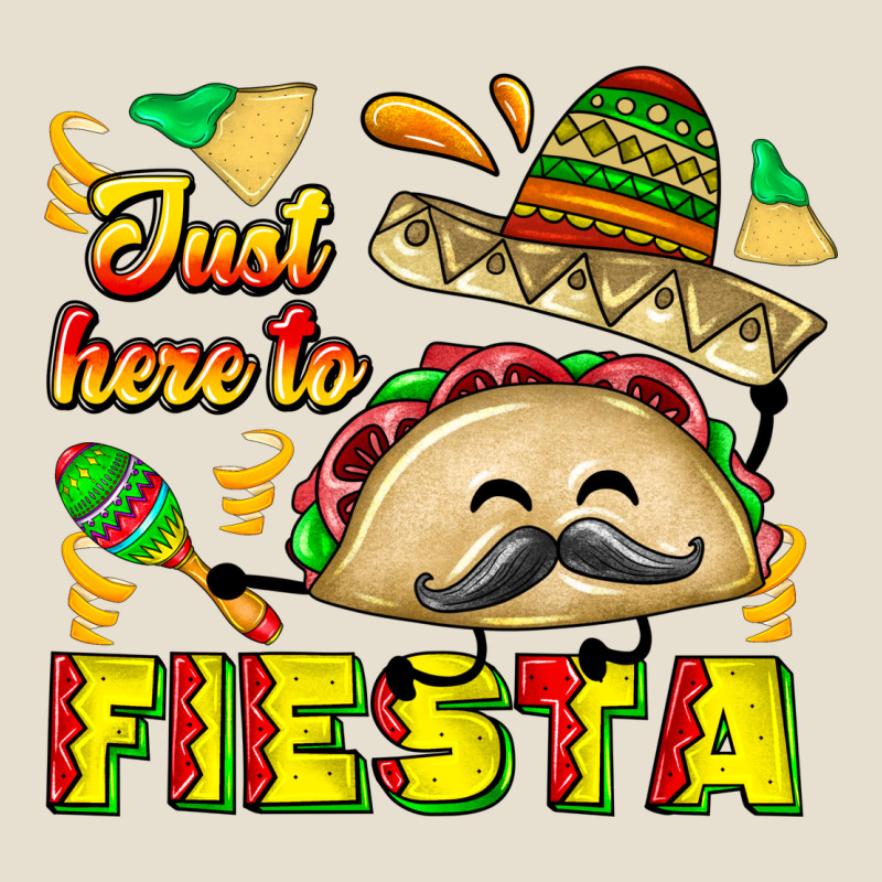 Just Here To Fiesta Urban Heavy Tee by CowhideDigitalArt | Teevron