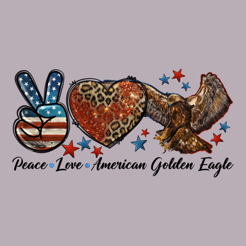 Western Peace Love American Golden Eagle Vintage Tee by LillyAllenDesigns | Teevron