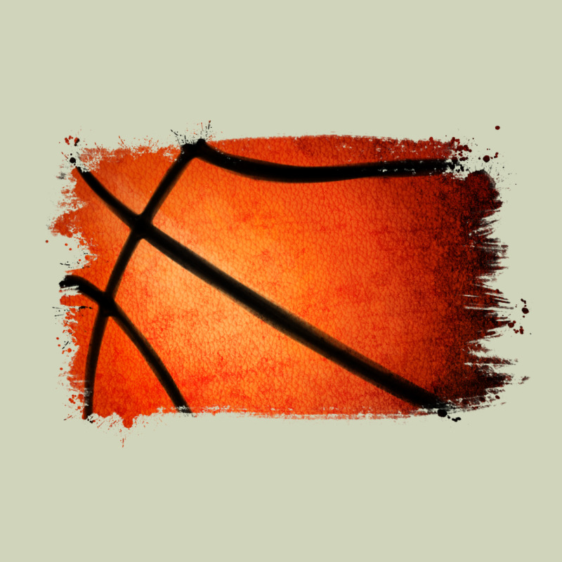 Basketball Brushstroke Heavyweight Hoodie by Jasminsmagicworld | Teevron