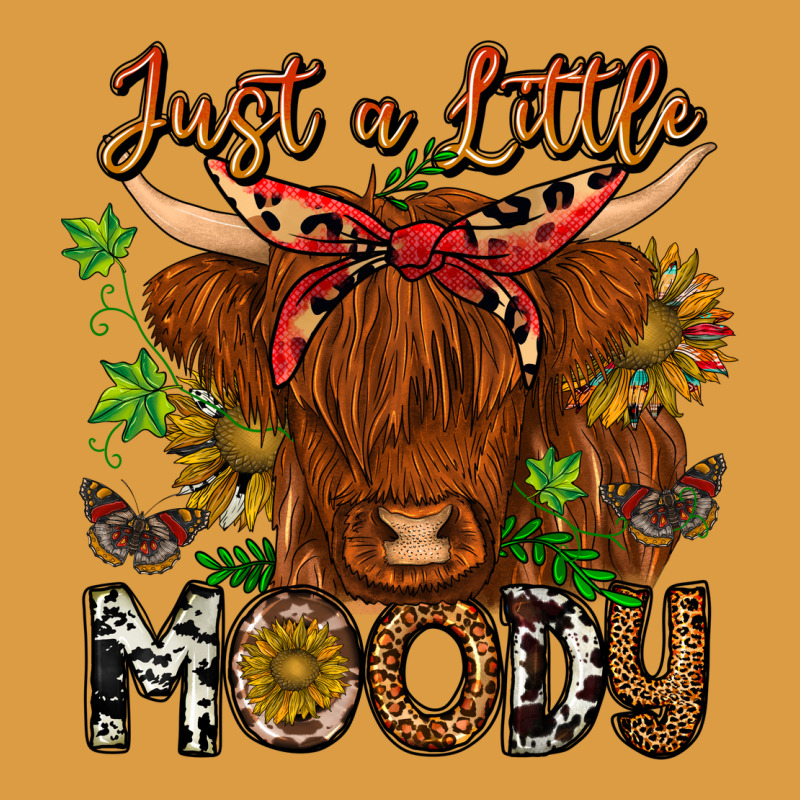 Just A Little Moody Urban Heavy Tee by CowhideDigitalArt | Teevron