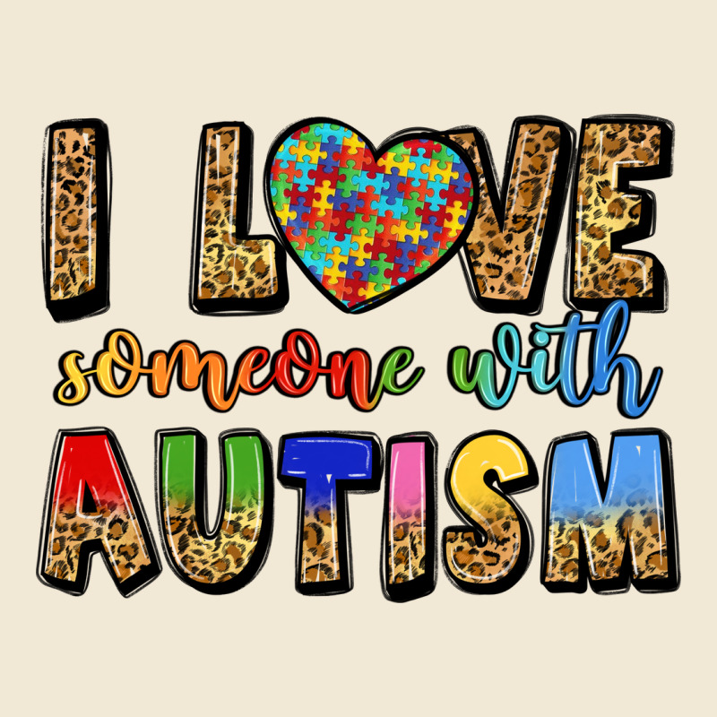 I Love Someone With Autism Ladies Tee by LillyAllenDesigns | Teevron