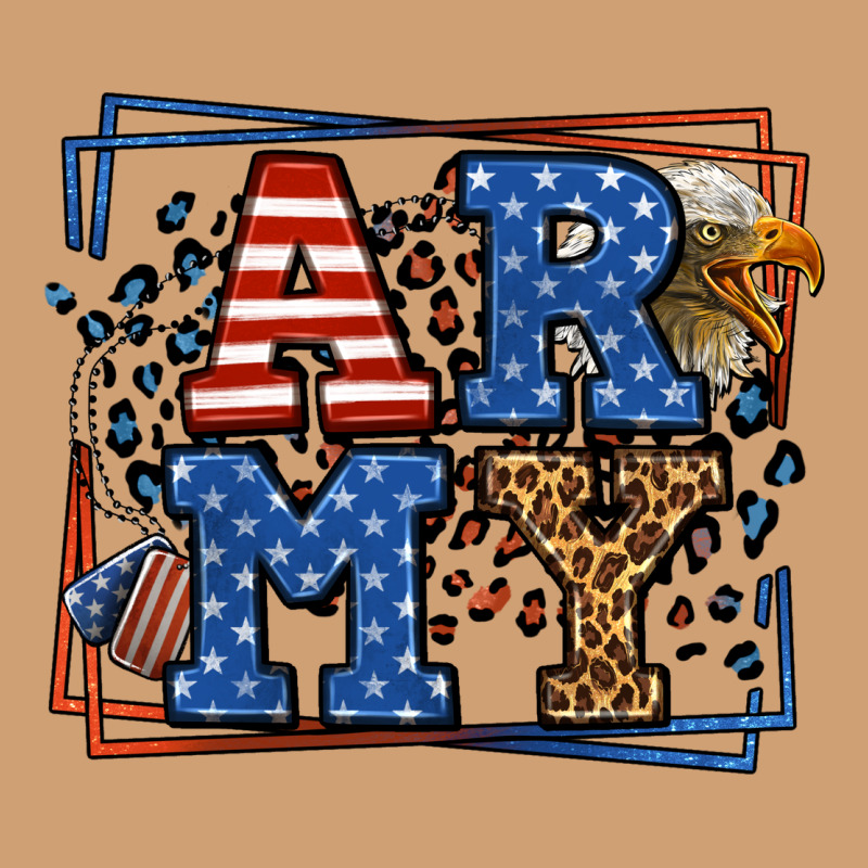 Army Veteran Leopard Frame 4th Of July Vintage Tee by LillyAllenDesigns | Teevron