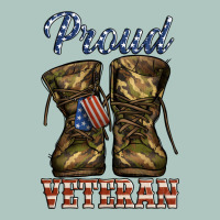 Proud Veteran Camo Shoes Premium Sweatshirt | Teevron