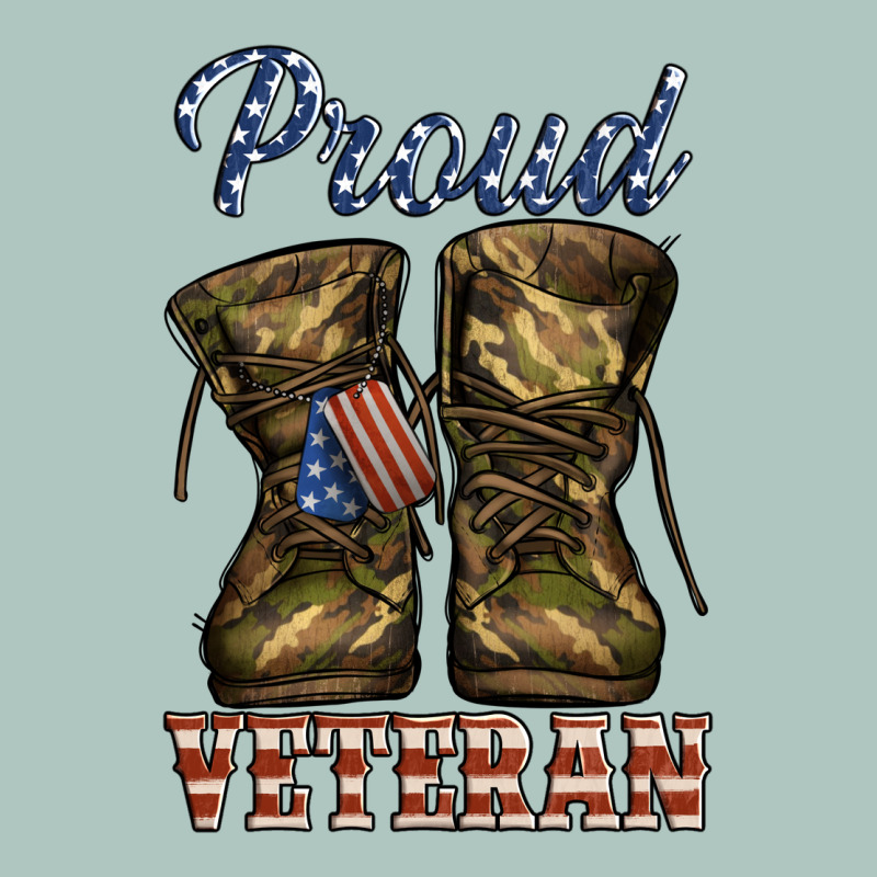 Proud Veteran Camo Shoes Premium Sweatshirt by Jasminsmagicworld | Teevron