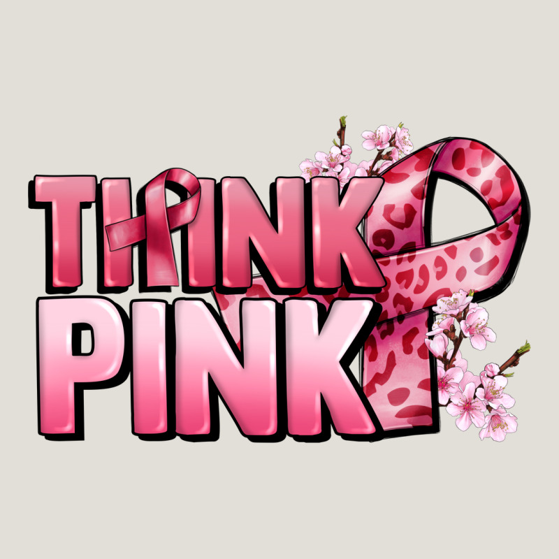 Think Pink Cancer Awareness Heavy Core Tee by FaDigitalArtStudio | Teevron