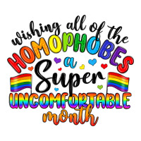 wishing all of the homophobes uncomfortable month | Teevron