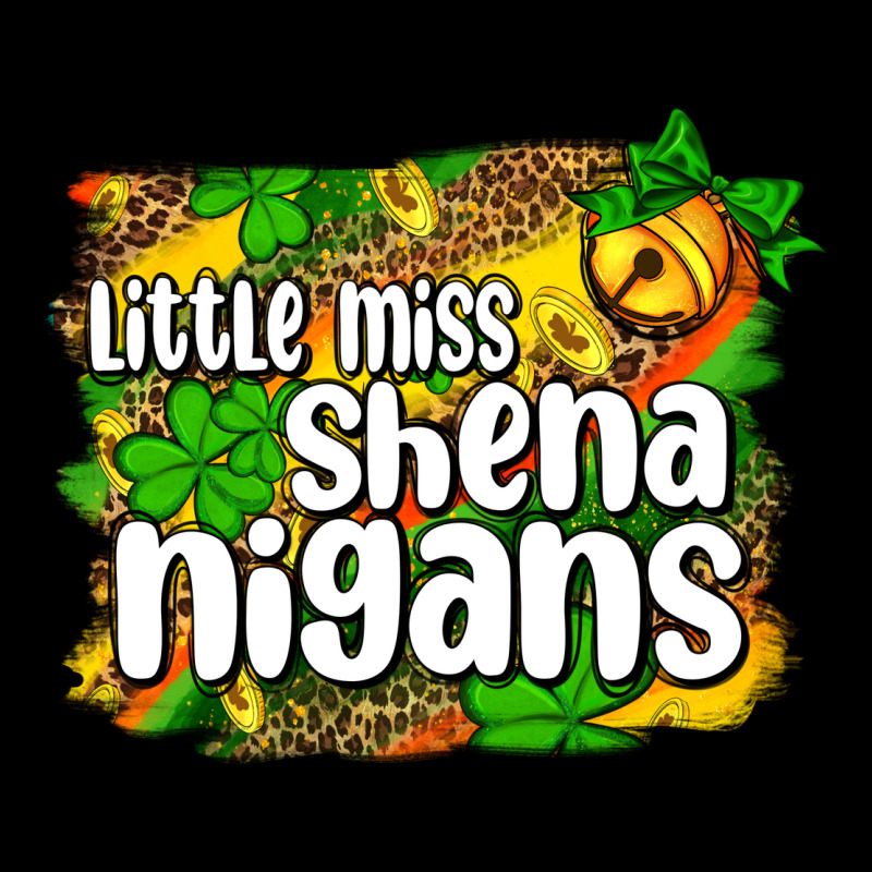 St. Patrick's Little Miss Shenanigans Heavy Core Tee by OliviaCreatesArt | Teevron