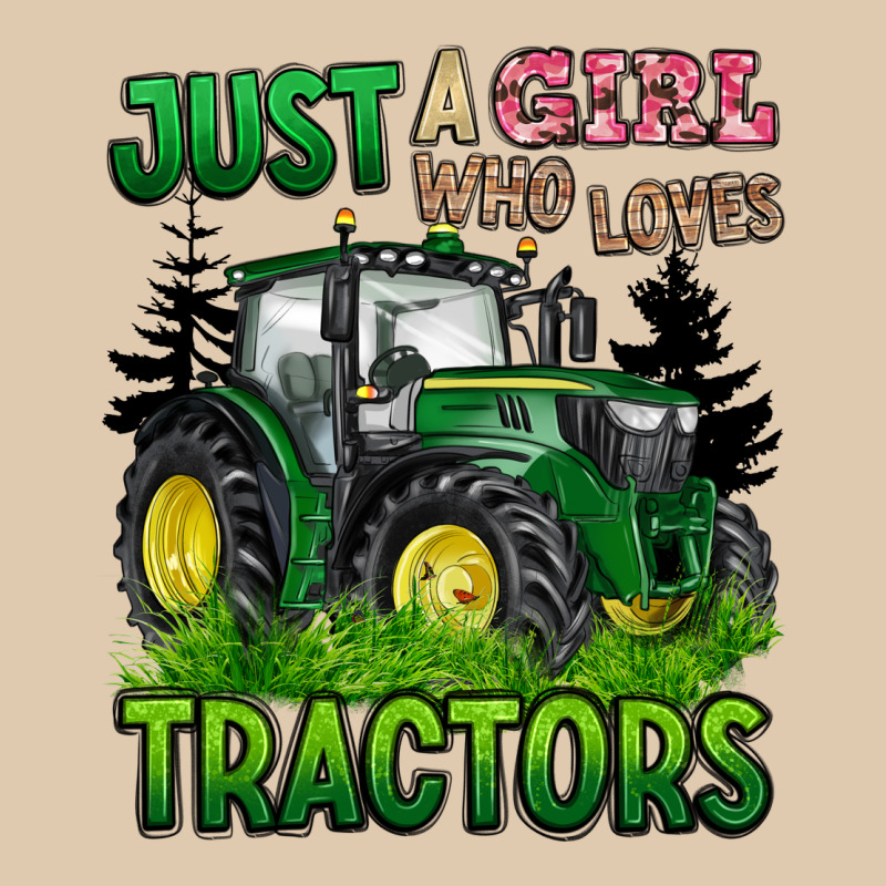 Just A Girl Who Loves Tractors Classic Tee by BarkalooDesign | Teevron