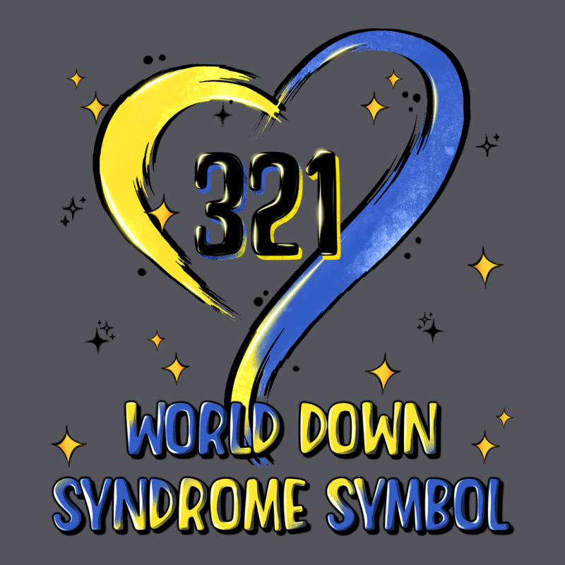 World Down Syndrome Symbol Vintage Hoodie by Artiststas | Teevron