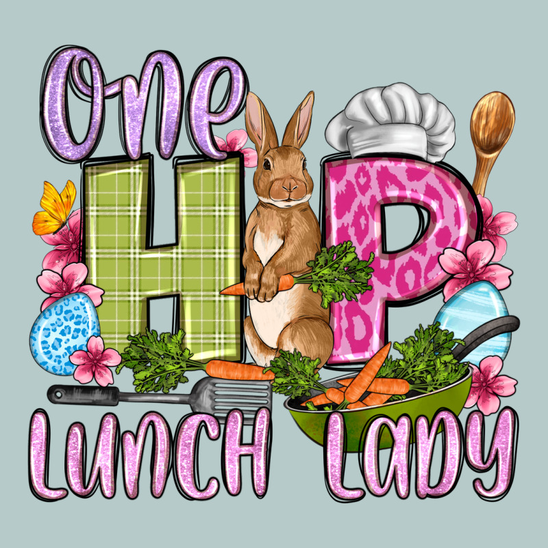 Easter Day One Hip Lunch Lady Heavy Core Tee by OliviaCreatesArt | Teevron