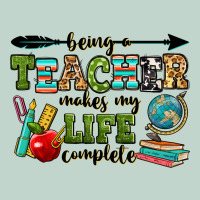 Being A Teacher Makes My Life Complete Zipper Hoodie | Teevron