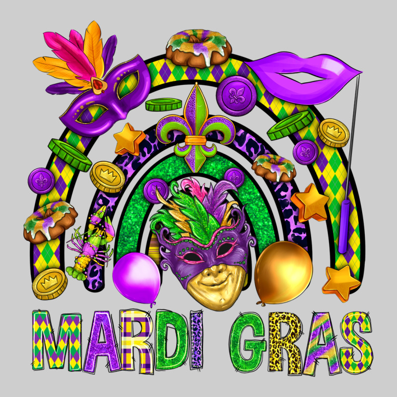 Mardi Gras Rainbow Premium Tee by BundleAndBundleShop | Teevron