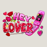 Hey Lover Flip Phone Valentine's Day Heavy Core Tee | Teevron