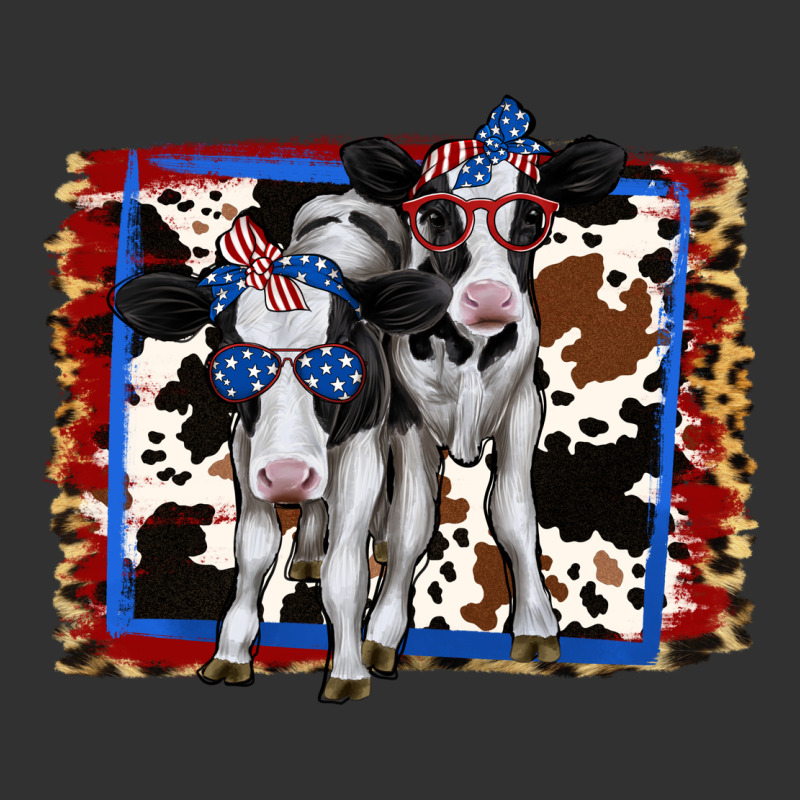 4th Of July Cows Holstein Cows Urban Heavy Tee by Jasminsmagicworld | Teevron