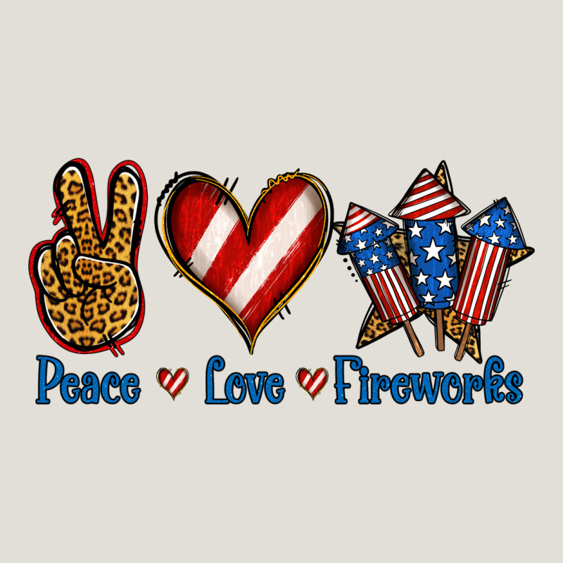 Peace Love Fireworks Heavy Core Tee by Jasminsmagicworld | Teevron