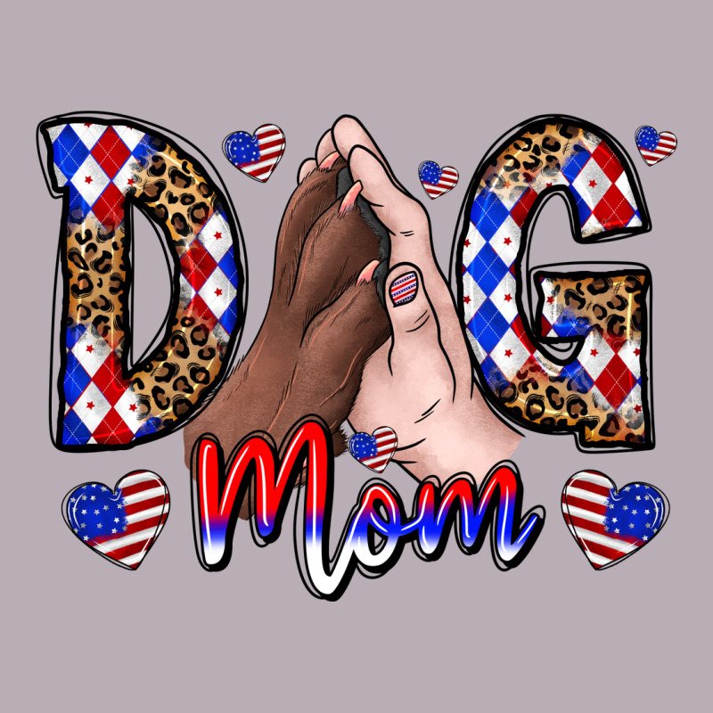 America Dog Mama Vintage Tee by CowhideDigitalArt | Teevron