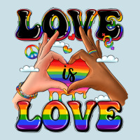 Love Is Love Lgbtq Pride Hands Ladies Tee | Teevron