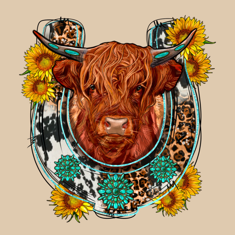 Western Leopard Cowhide Cow Horseshoe Classic Tee by OliviaCreatesArt | Teevron