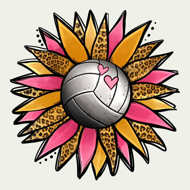 Volleyball Sunflower Urban Heavy Tee by Jasminsmagicworld | Teevron