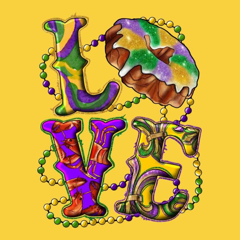 Mardi Gras Love With King Cake Premium Sweatshirt by RanaPortraitStore | Teevron
