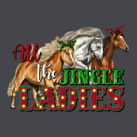 All The Jingle Ladies Christmas Horses Long Sleeve Tee | Teevron