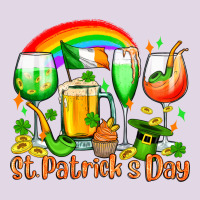 St. Patrick's Wine Glasses Classic Tee | Teevron
