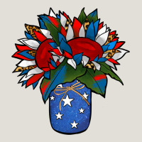 Patriotic Sunflower In A Jar Heavy Core Tee | Teevron