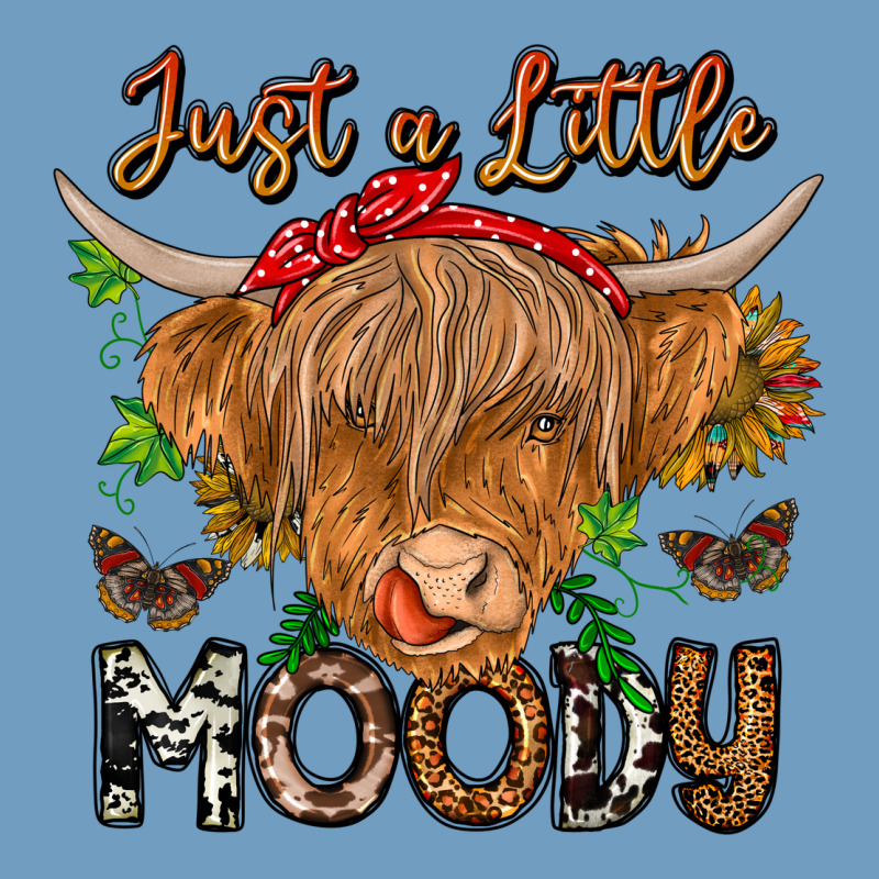Just A Little Moody Urban Heavy Tee by CowhideDigitalArt | Teevron