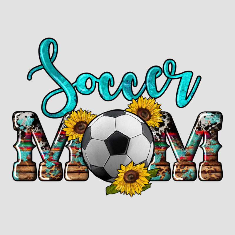 Western Leopard Cowhide Sunflowers  Glitter Mom Soccer Premium Hoodie by Artiststas | Teevron