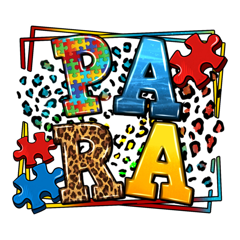 Autism Leopard Frame Para Ladies Tee by LillyAllenDesigns | Teevron