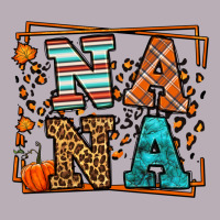 Fall Autumn Leopard Nana Vintage Tee | Teevron