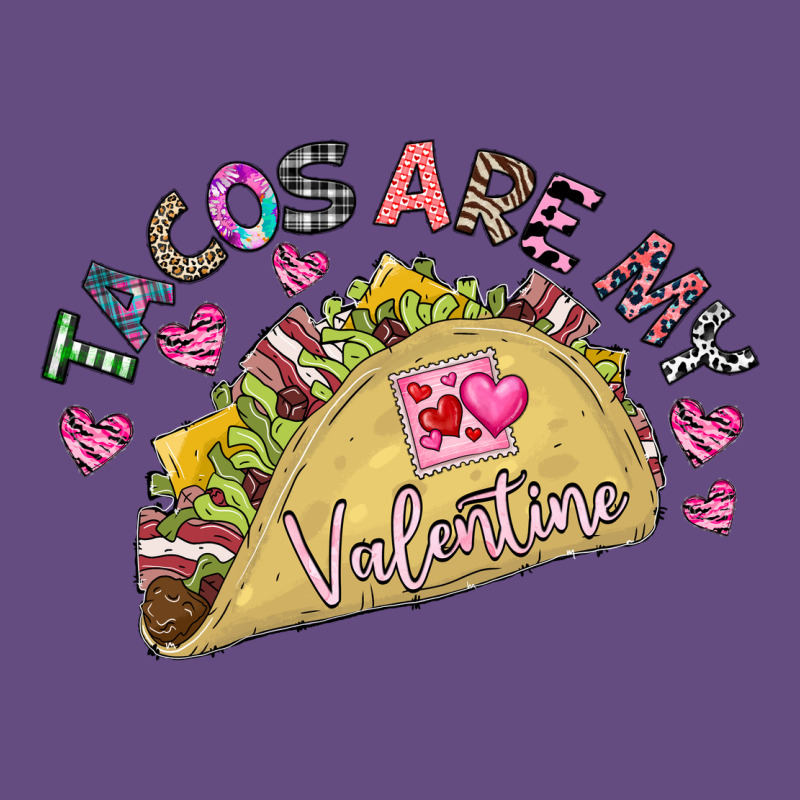 Tacos Are My Valentine Vintage Hoodie by CowhideDigitalArt | Teevron