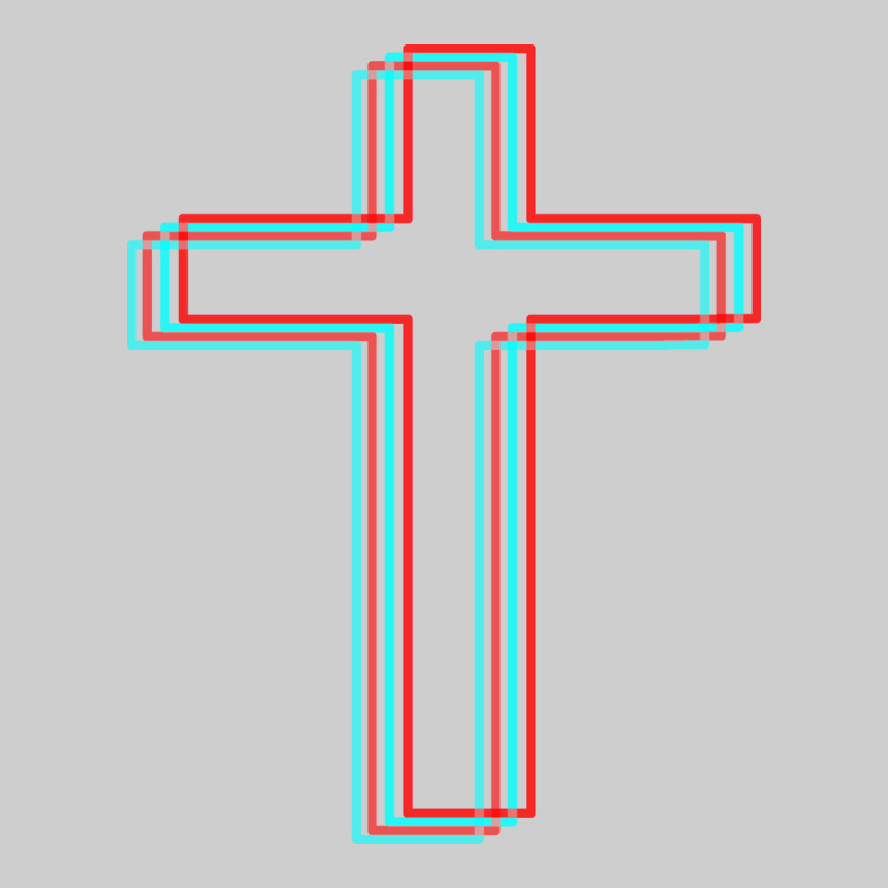 A Neon Christian Cross Premium Tee by artisFamous | Teevron