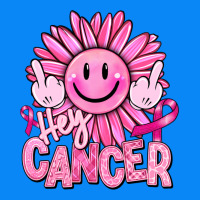 Hey Cancer Smiley Face Breast Cancer Zipper Hoodie | Teevron