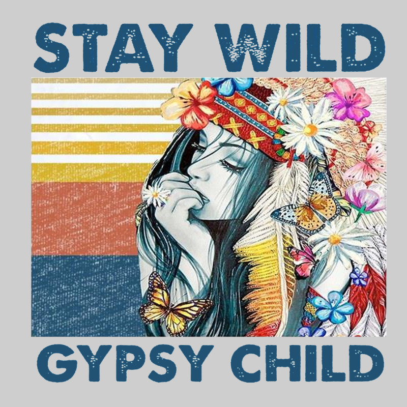 Stay Wild Gypsy Child Letter Rainbow Premium Tee by artisFamous | Teevron